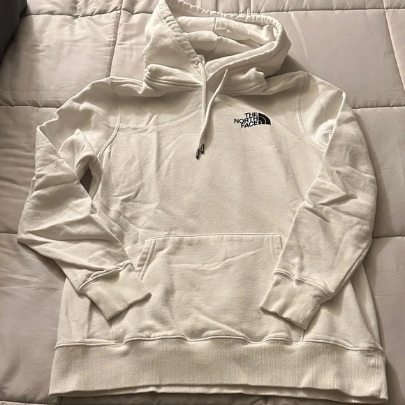 The North Face White Hoodie - Picture 1 of 9
